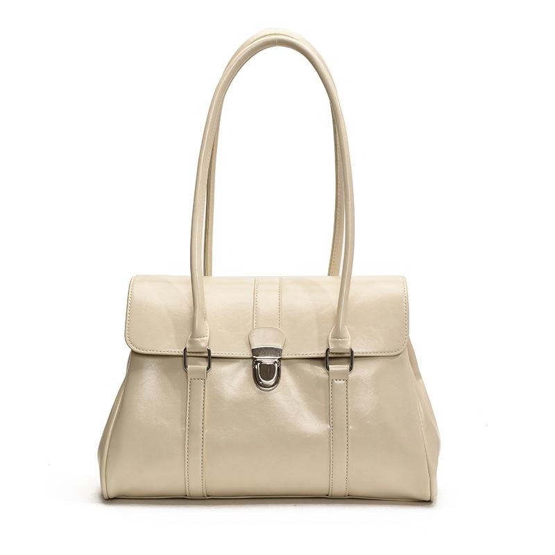 

Портативная модная сумка-тоут весна новая ретро мода большая вместимость сумка через плечо текстурированная женская сумка