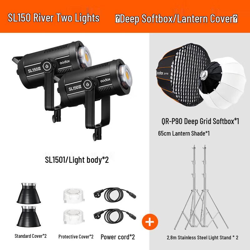 Godox SL150III LED Video Light Kit
