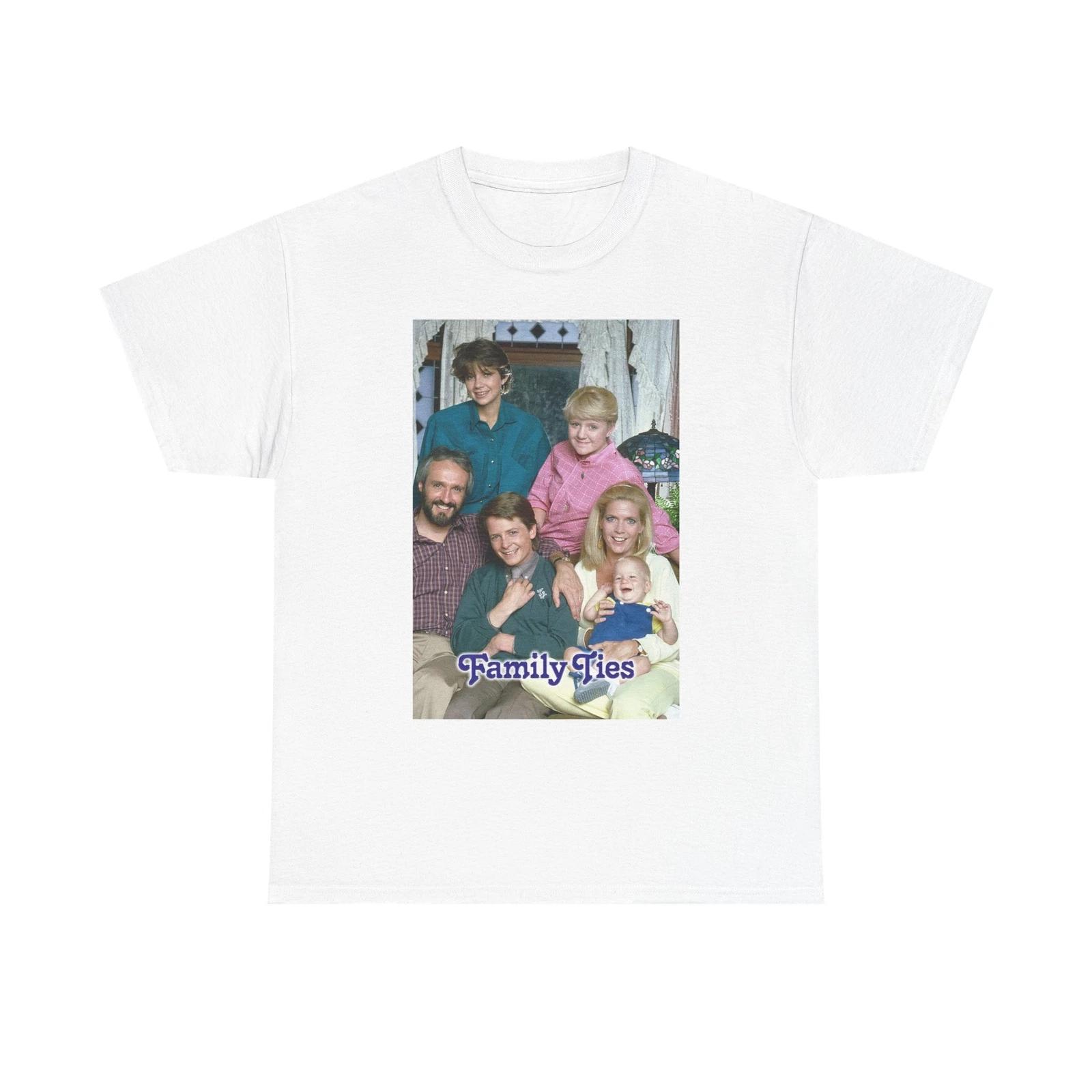Men s and Women s T-shirts Family Ties Graphic M