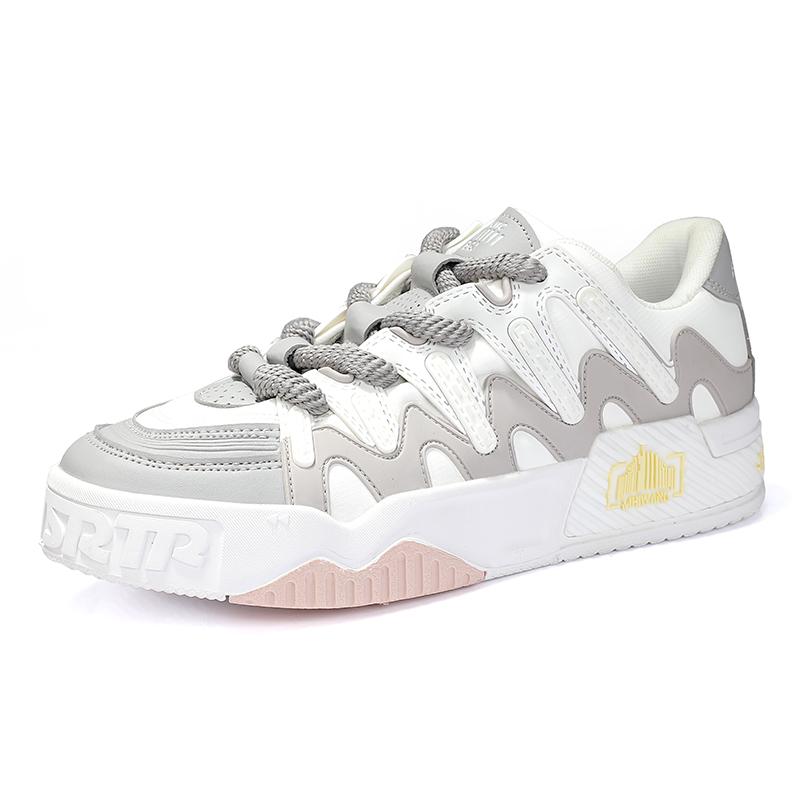 

новые модные повседневные туфли для мужчин, дышащие, модные туфли, индивидуальные, молодежные, студенческие, на толстой подошве, повышающие кроссовки 45