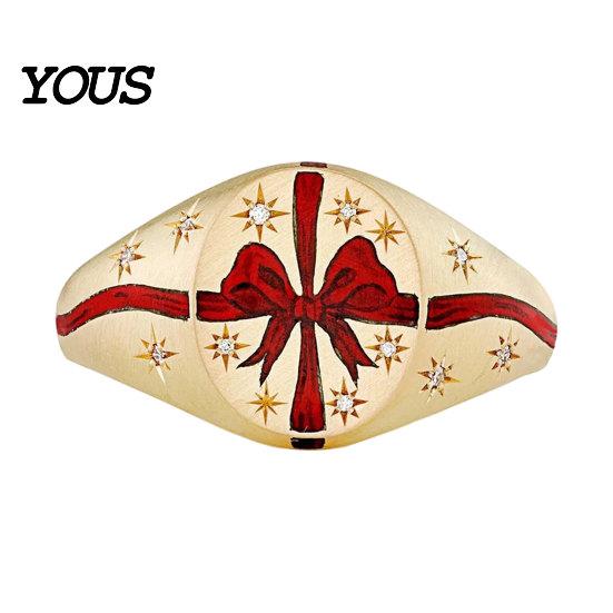 Electroplated Ring Finger Ring, Butterfly Heart Rabbit Pattern Band, Imitation Design Technology for Lover Daily Wear Accessories Special-shaped