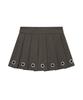 Midnight Move Eyelet Skirt (Brown)
