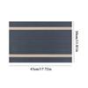 PVC Placemat Waterproof Table Mat High Quality Rectangle Tableware Mat