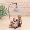 Resin Elderly Couple Statue: Anniversary & Birthday Gift for Home Decor