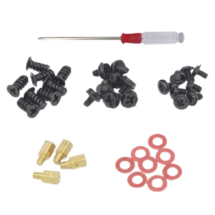 

Computer Screws Motherboard Standoffs Assortment Kit Repair Screw Set with Clear Storage Case Long Service Life 1