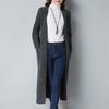 Long Sweater Cardigan for Women Korean-style Loose Knitted Coat Stylish Spring and Autumn Long-sleeved Knitted Cardigan