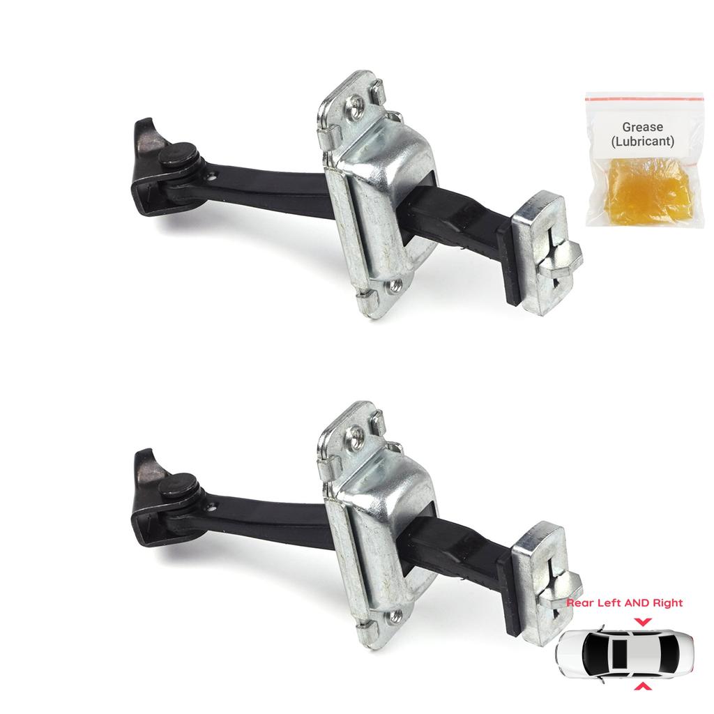 EDP789-1 2 Pieces Rear Left AND Right Door Catch Hinge Brake Stop Check Strap Limiter for Hyundai I30 MK1 FD 2006-2012 794802L000