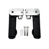 Aluminum Zinc Zinc Alloy Electric Bicycle Pedals Non Slip E Bike Foot Rests  Replacement Parts