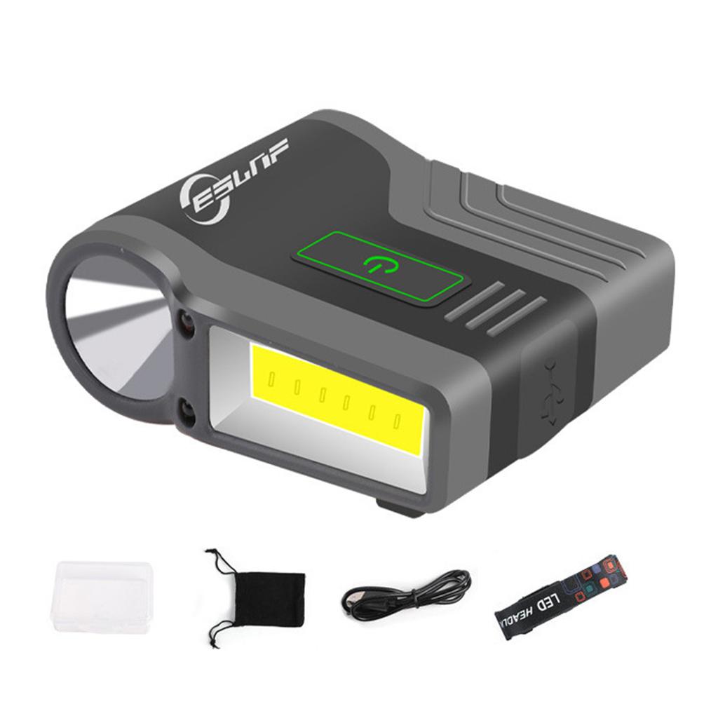 Inductive Switch Highlight Headlamp, 3 Modes Hands-Free LED for Head Lamp Flashlight Waterproof for Head Light for Night