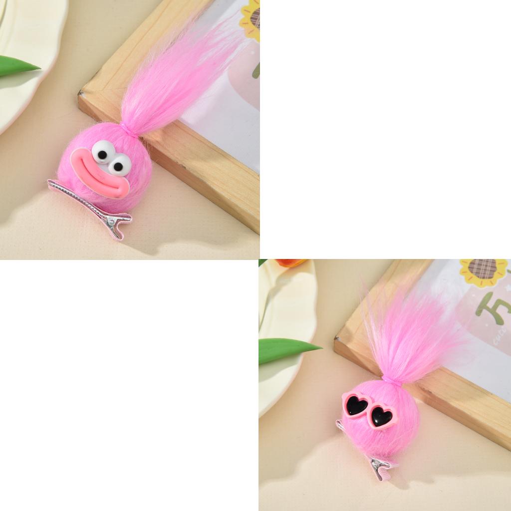 Funny Ugly Doll Plush Hair Clip Dopamine Sausage Mouth Doll Duckbill Clip Super Cute Sweet Girl Bangs Hair Accessory Hair Clip