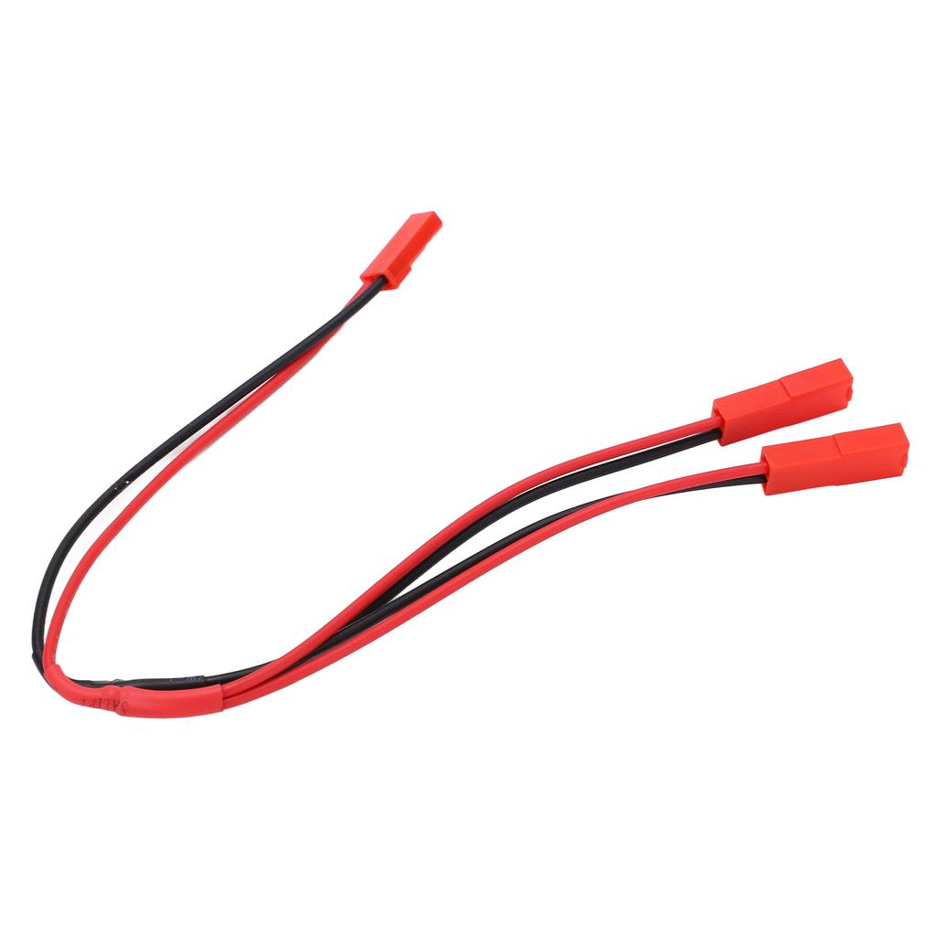 JST Plugg Splitter JST Hann Hunn Y Kabel 1 Hunn til 2 Hann Parallell Adapterkabel for RC Bil