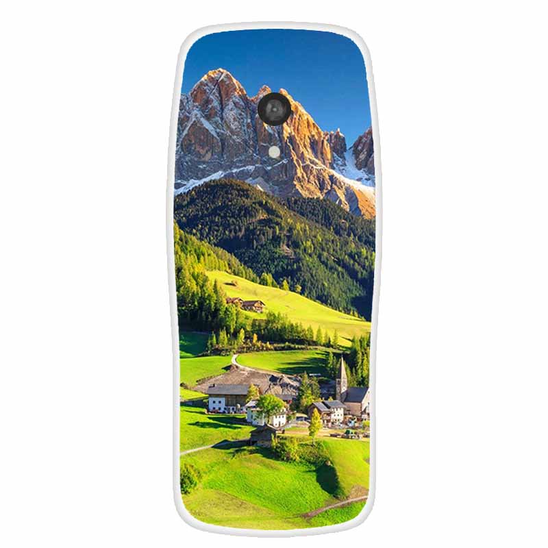 For Nokia 3210 4G 2024 2.4"Cases Clear TPU Soft Silicone Phone Cover for Nokia 3210 TA-1618 Protective Back Shells Cartoon Print