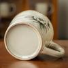 385ml Antique Style Mug Microwave Safe Exquisite Water Cup Porcelain Ceramic Coffee Cup  Kitchen