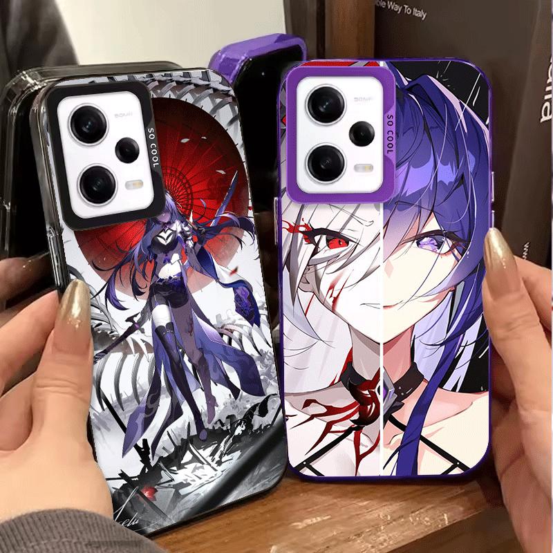 Honkai Star Rail Acheron Soft Phone Case for Xiaomi Redmi Note 13 14 15 Pro Plus 12S 12 11S 11 11T 10S 10 Shockproof Cover Back