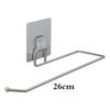Hanging Rack Kitchen Holder Hanging Toilet Roll Paper Holder Towel Rack Kitchen Bathroom Cabinet Door Hook Holder Bar Organizer