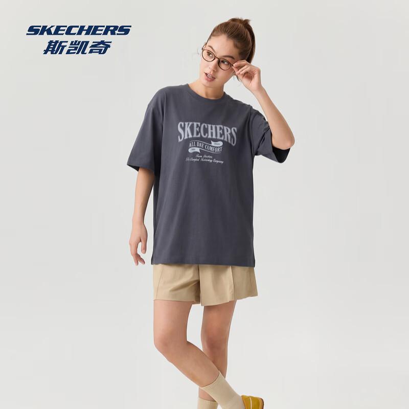 

Skechers Unisex Moisture-Wicking Short Sleeve T-Shirt L226U073 XXL 110