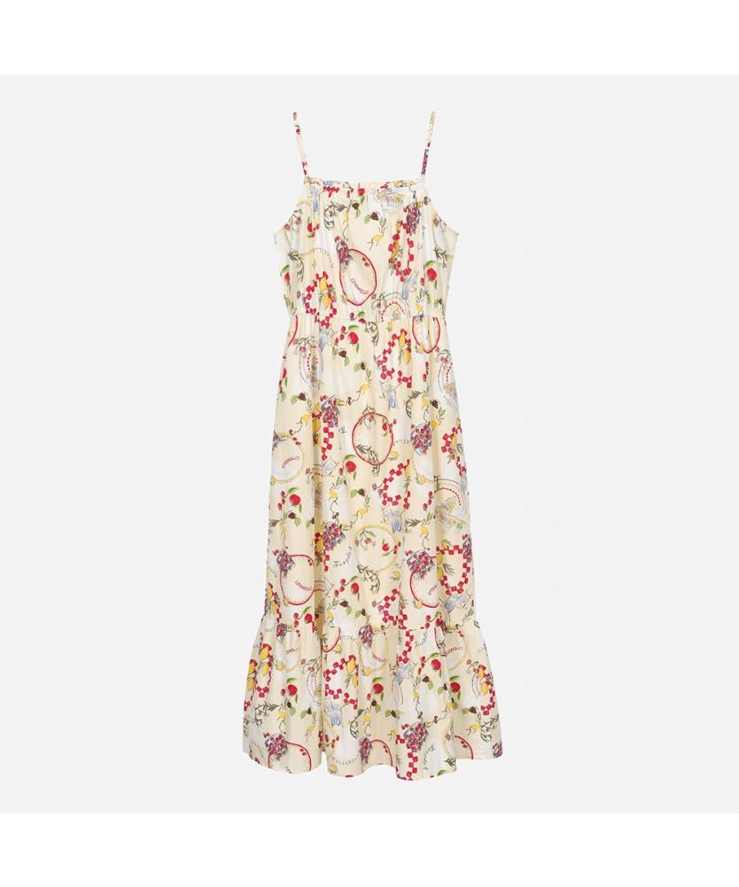 THURSDAY ISLAND Summer Beach Sleeveless Dress_T254Mop269W