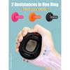 Silicone Adjustable Hand Grip 20-80Lb Gripping Ring Finger Forearm Trainer Carpal Expander Muscle Workout Exercise Gym Fitness