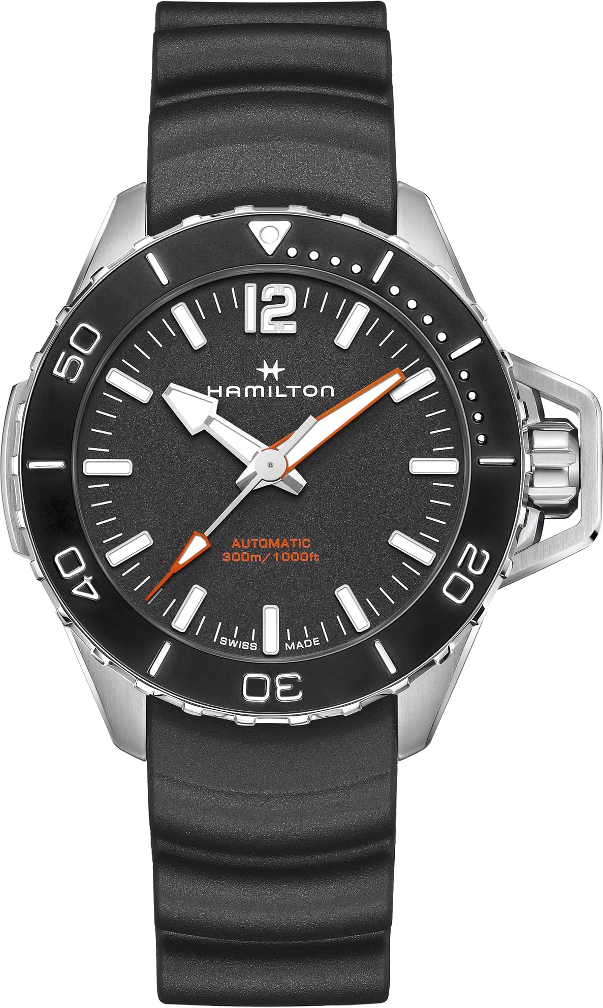 

HAMILTON Watch Khaki Navy Openwater Auto Navy Openwater H77825330 46mm Water Resistant to 30 ATM Imported [Hamilton] (Khaki Auto) Men s [Regular
