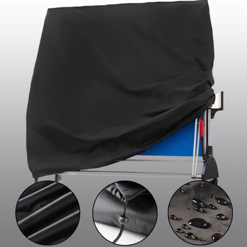 Outdoor Waterproof Polyester Table Tennis Table Protective Sleeve Dust Cover