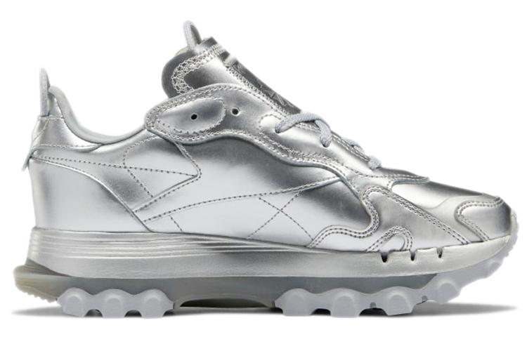 Reebok Cardi B x Reebok Wmns Classic Leather 'Silver Metallic Pewter' Women's GW2632