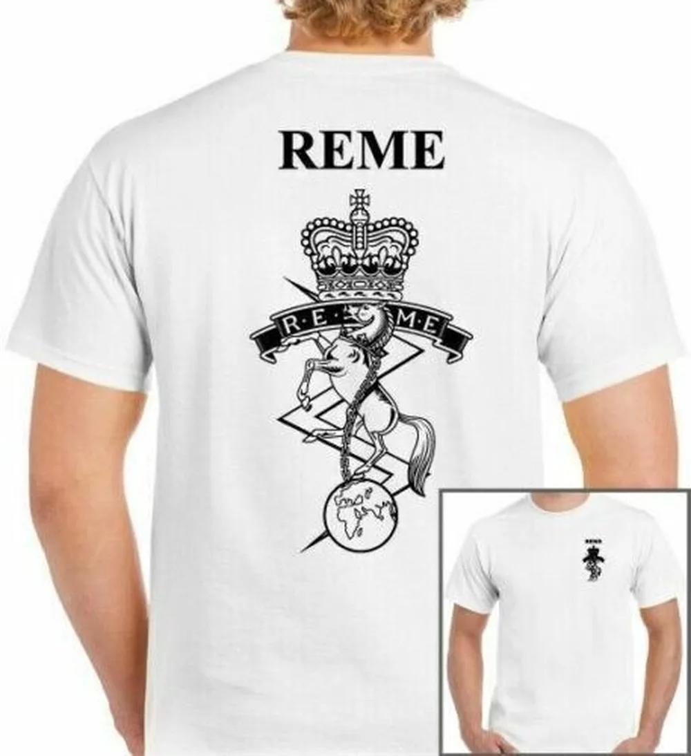 

British Army Corps of Royal Electrical and Mechanical Engineers TShirt 100 Cotton ONeck Short Sleeve Casual Mens Tshirt S