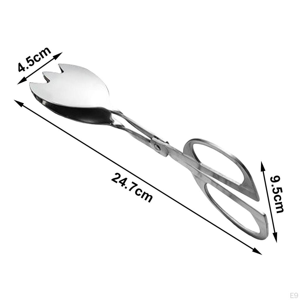 Buffet Kitchen Tongs Food Serving Scissors for Grilling Frying