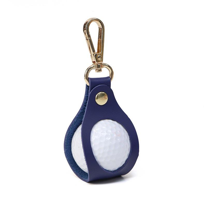 Leather Waist-Hanging Golf Ball Pouch