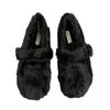 Winter Flats Women Shallow Loafers Shoes Designer Short Plush Buckle Casual Shoes 2025 Trend Walking Warm Cozy Chaussures Femme