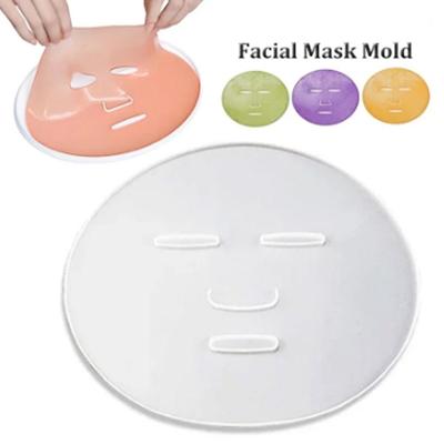 Silicone Clear Mask Mould Tray Masks Making Tool Facial Mask Plate New Facial Mask Mold