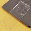 For OnePlus 12 5G Clear Case Borderless Protective PC Phone Cover