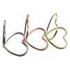 Heart-Shaped Double-Layer Metal Holder for Sticky Notes, Photos, Table Numbers, and Business Cards