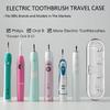 Toothbrush Travel Case for Philips, Oral B Pro & Most Other Electric Toothbrush, Portable Toothbrush Holder Protective Clean Box