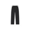 Emerald Checkered Straight Leg Knit Casual Pants Women Bottoms Black F11W414802F-BK