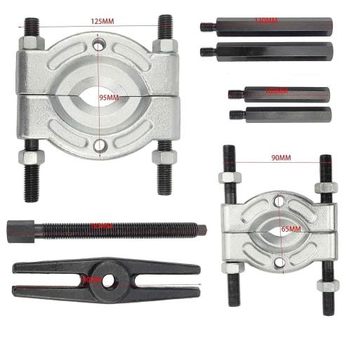 Quitoka Bearing Puller, 30-75mm Straight Gear Puller, Pulley Puller, Bearing Puller, Bearing Remover, Bearing Puller, Internal Hook Pilot Bearing Pull