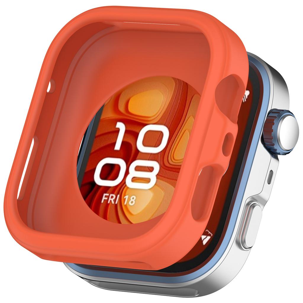 For Huawei Watch Fit 4 Pro Watch Case Soft Silicone Hollow Watch Frame Cover