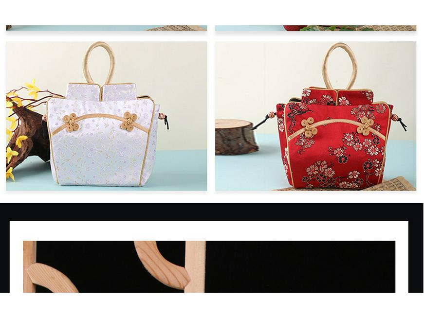 Nanjing Brocade Silk Clutch: Chinese Style Qipao Hanfu Makeup Bag, Coin & Card Holder, Key Pouch