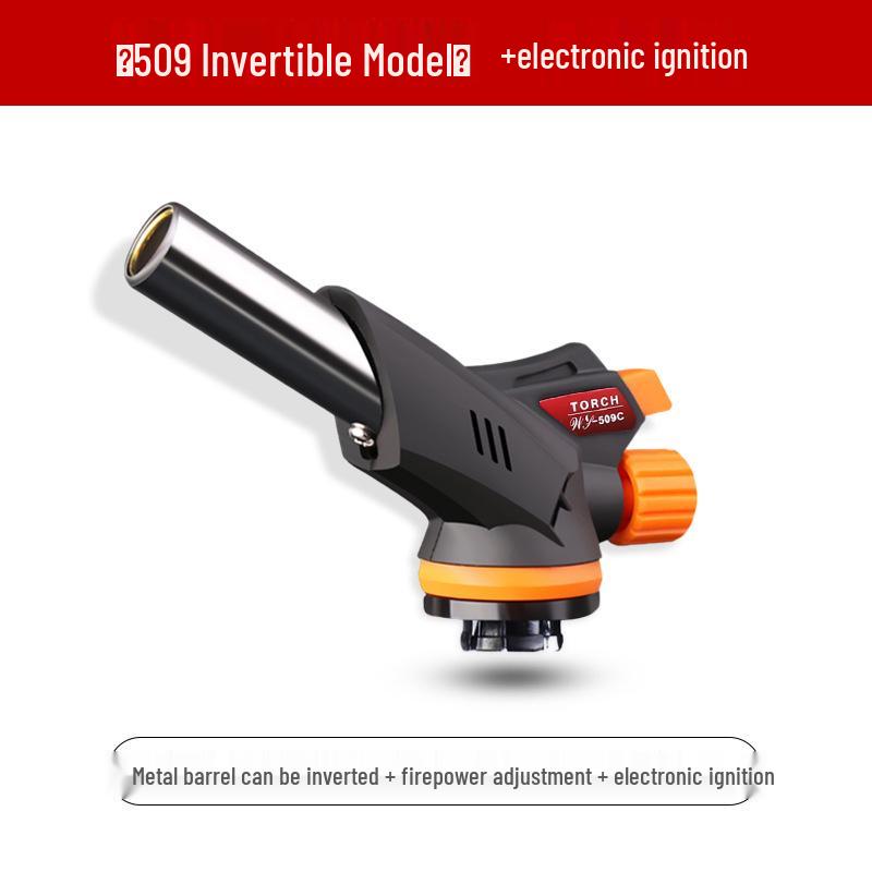 Portable High-Temperature Handheld Blowtorch: Multifunctional Gas Flame Torch for Baking and Welding