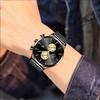 Men's Fashion Date Luminous Watch Men's Quartz Watch Steel Watch Men's Gift