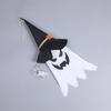Halloween Decoration Flashing Light LED Skull Festival Dress Up Glowing Wizard Hat Lamps Hanging Decoration Kid Gift