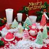 1 Pcs Christmas Tree DIY Silicone Candle Mold for Soap Cake Decorating Festival Craft Making Home Decoration Candle