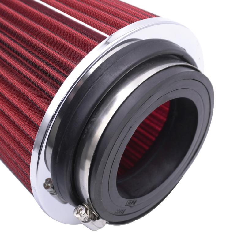 Car Sport Air Filter 76mm/101mm for Most of Car 3inch/4inch Open High Flow Air Intake Filter Car Modification Air Filter