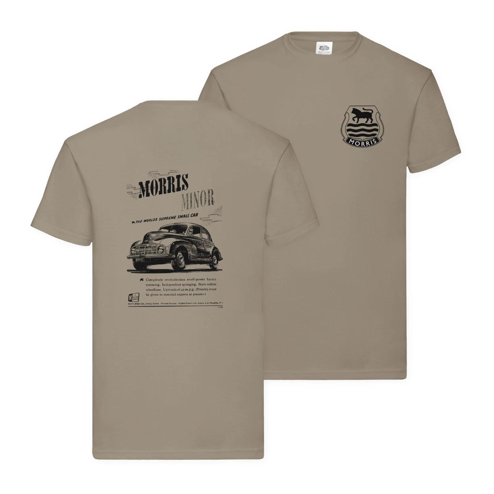 Morris Minor T-Shirt Classic British Car Advertisement OFFICIAL LICENCED PRODUCT L