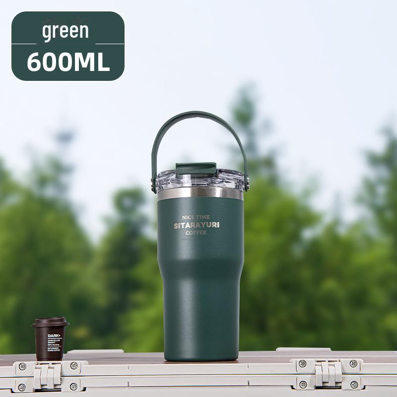 

Высококачественный термос из нержавеющей стали с двойной трубочкой — идеальный вариант для любителей фитнеса и использования в автомобиле. Single Cup