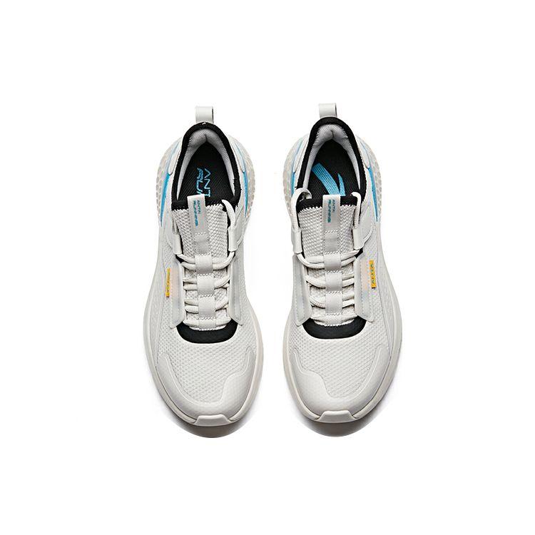 Anta C37 Series Running Shoes Non-Slip Breathable Low-Top Men Sneakers Gray Blue Black 912035532-3