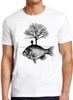 Fischen Fischer Lustig Fisch Dorade Barsch Baum Cooles Geschenk T-Shirt T-Shirt 2322