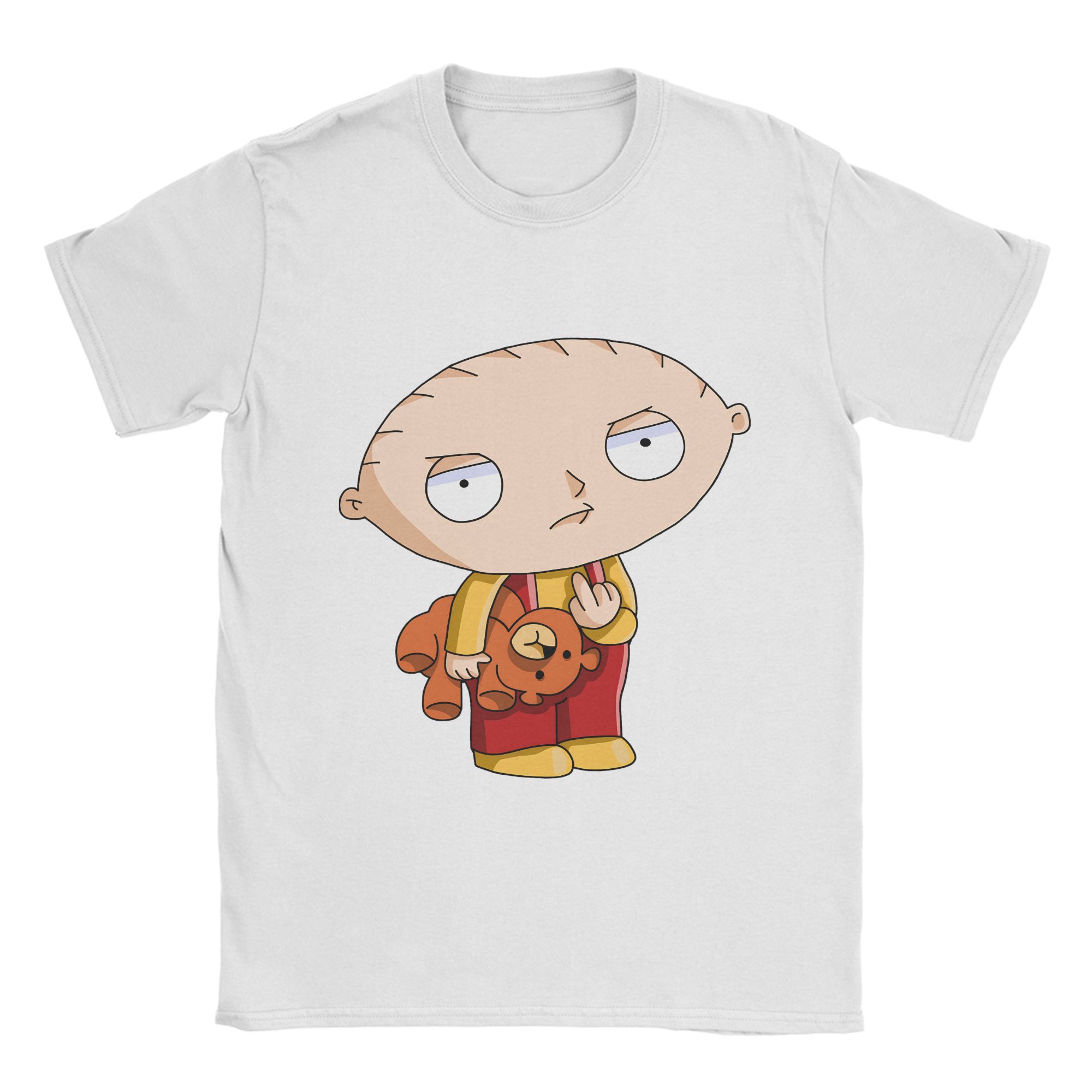 

Harajuku T-Shirt Beach P-Peter Griffins Fashion T Shirts Cotton Tee Shirt for Man Y2K Retro Printed Short Sleeve Clothes S