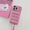 For iPhone 14 Pro Case Card Slots Kickstand PU Leather+PET Phone Cover with Wrist Strap