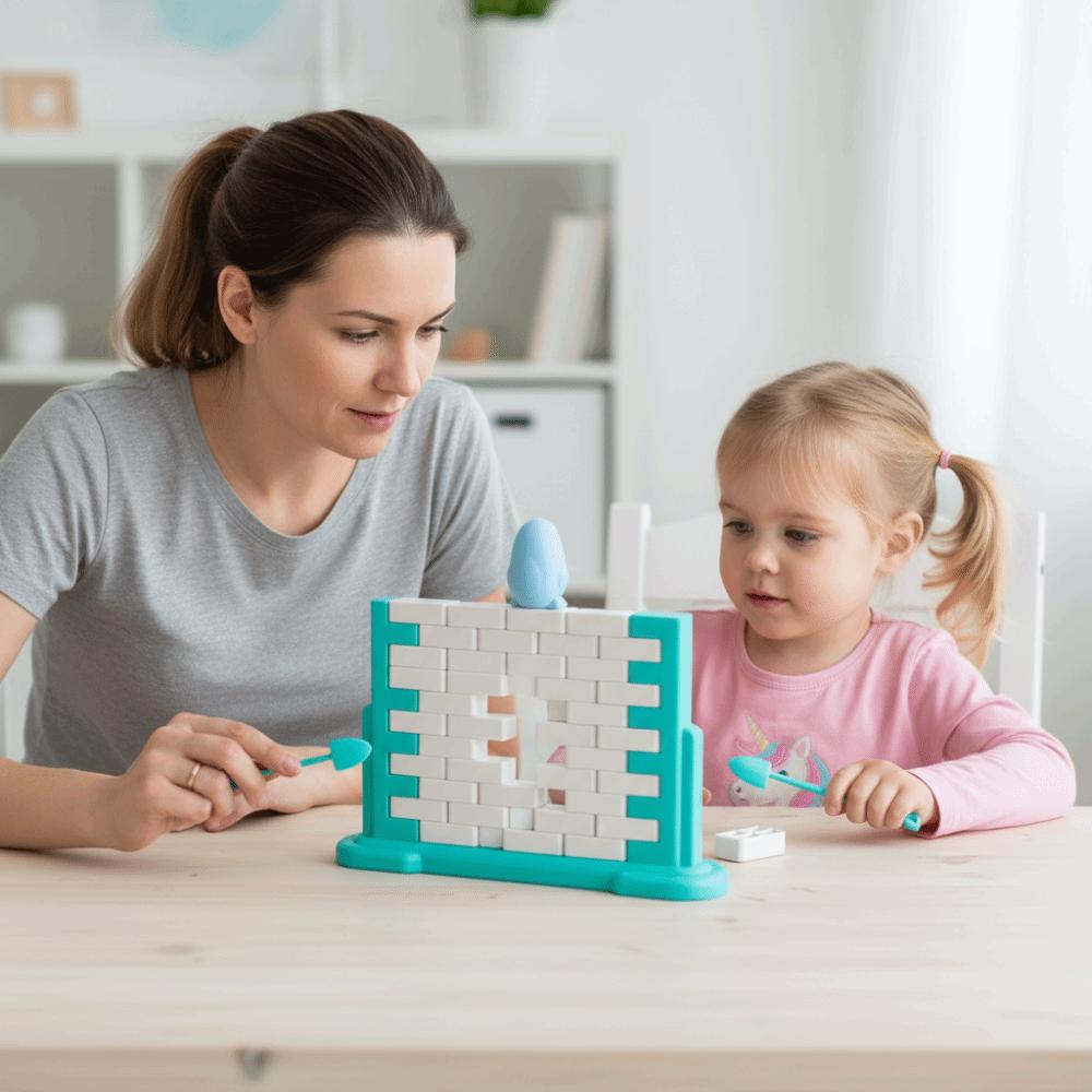 Educational Toys Ice Breaker Trap Mini Fun Balance Blocks Fun Games Save Penguin Game  Indoor Play