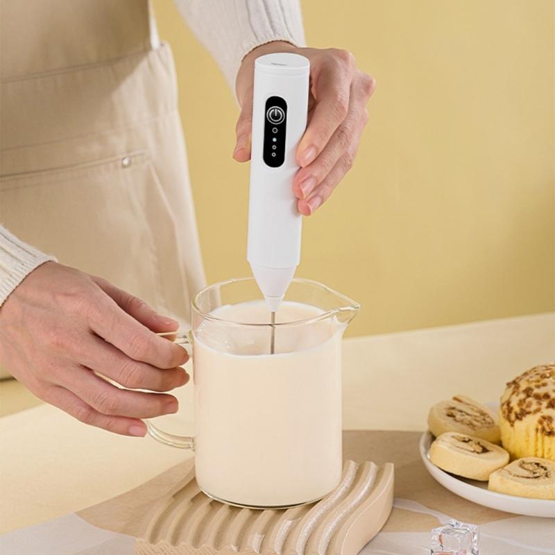 Strumento Professionale per Montare il Latte Schiume a 3 Livelli Design Multiuso Regolazione Testa di Pulizia Staccabile